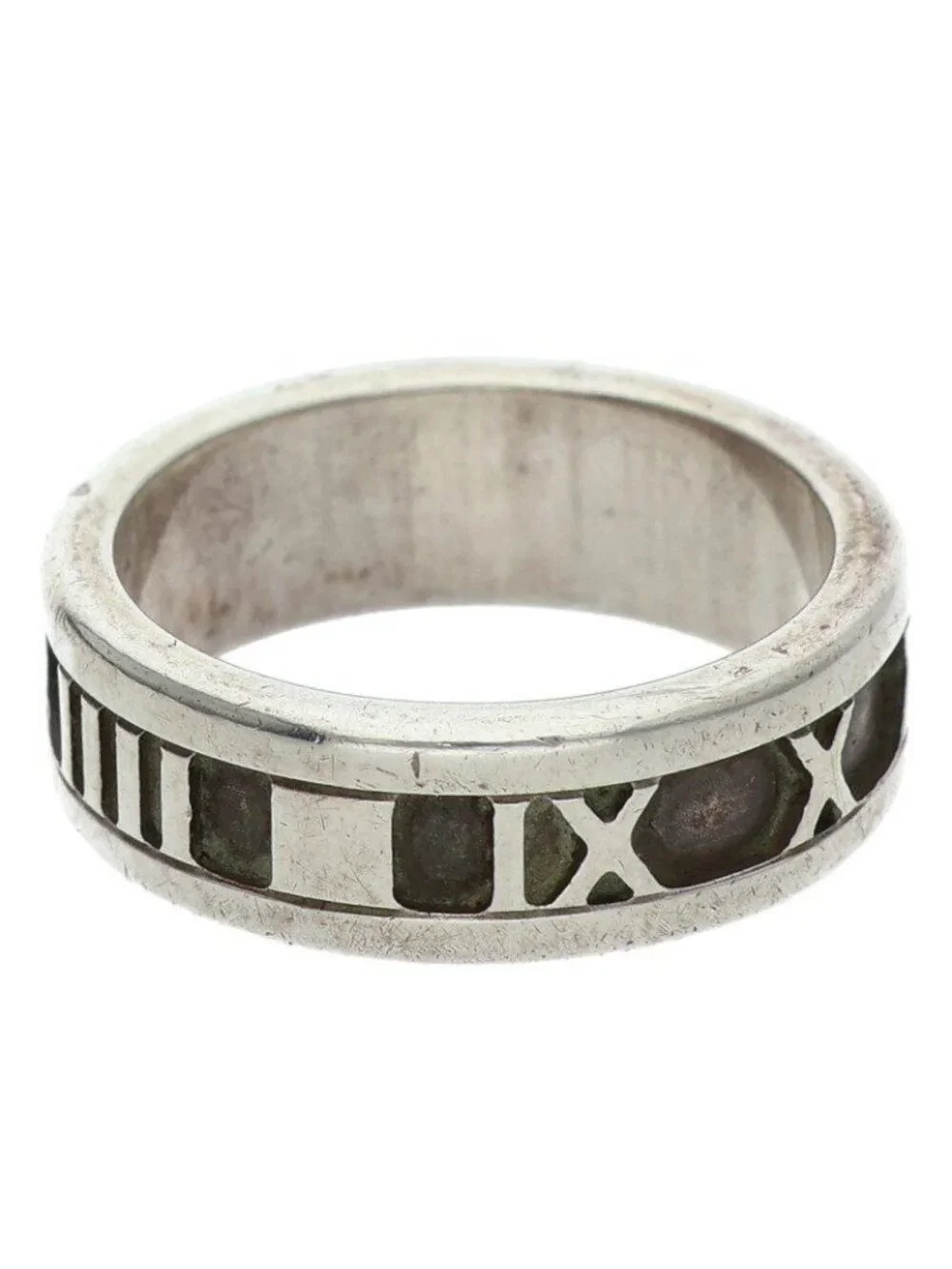 Tiffany & Co Atlas Silver Ring